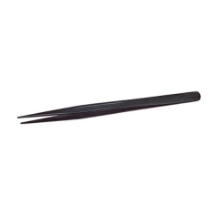 Economy Diamond Tweezers, Black Matte, Medium Point||TWZ-703.74