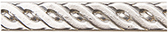 ROPE NICKEL SILVER PATTERN WIRE- 3 FEET||WIR-560.04