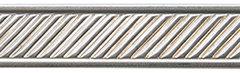 SLANT W/BORDER NICKEL SILVER PATTERN WIRE- 3 FEET||WIR-560.07