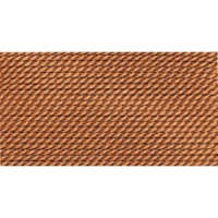 Nylon Beading Thread, Cornelian, Size 0, 0.30 Millimeters, Pack of 10||BDC-117.00