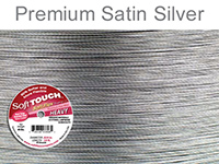 Soft Touch Bead Wire, Clear, 0.024 Inch, 30 Feet||BDC-400.24