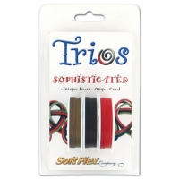 Soft Flex Trio Bead Wire, Sophisticated, 0.019 Inch, 10 Feet, Pack of 3||BDC-405.07