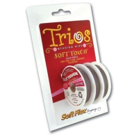 Soft Flex Trio Bead Wire, Silver, 10 Feet, Pack of 3||BDC-405.65