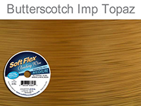 Soft Flex Beading Wire, Butterscotch, .019 Inch, 30 Feet||BDC-419.08