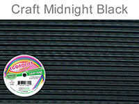 Econoflex Beading Wire, Midnight Black, .010 Inch, 30 Feet||BDC-431.23