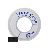 Tuff-Cord Beading Cord, Black, Size 0, 145 Yards||BDC-523.00