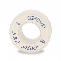 Silk Alike Beading Cord, White, Size 1 (D), 98 Yards||BDC-631.01