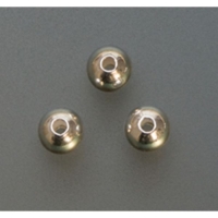 Silver Plated Seamed Beads, 4 Millimeter, Pack of 1000||BDS-244.06