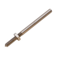 Threaded Mandrel, with Nut, 1/8 Inch||BRS-287.10