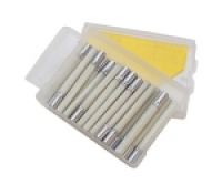 Scratch Brush Refills, Fiberglass, 24 Pack||BRS-294.01