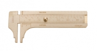 Pocket Sliding Brass Gauge, 60 Millimeters||GAU-168.60