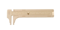 Pocket Sliding Brass Gauge, 80 Millimeters||GAU-168.80