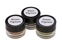 COLORED PIGMENT REFILL KIT- BLK, BROWN, GREEN||KIT-360.03
