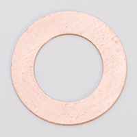 Copper Washer, 24 Gauge, 1-1/4 Inch, Pack of 6||MET-530.15