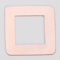 Copper Square Washer, 24 Gauge, 1-3/16 Inch, Pack of 6||MET-530.25