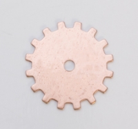 Copper Solid Gear, 24 Gauge, 3/4 Inch, Pack of 144||MET-550.52G