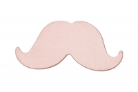 COPPER 24ga - LARGE MUSTACHE - Pack of 144||MET-550.76G