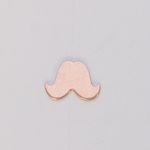 COPPER 24ga - SMALL MUSTACHE- Pack of 6||MET-550.78