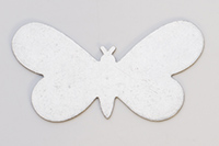 Nickel Silver Butterfly, 24 Gauge, 1-5/16 by 3/4 Inch, Pack of 6||MET-650.12