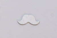 NICKEL SILVER - 24ga - SMALL MUSTACHE - Pack of 144||MET-650.78G