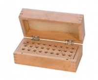 Premium Wood Stamp Storage Box, 27 Holes||PKG-117.00