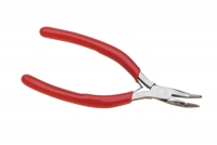 Ergonomic Pliers, Bent Nose with Groove, 5-1/2 Inches||PLR-270.55