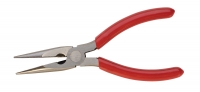 Long Nose Plier with Serrated Jaws and Cutter, 6-1/2 Inches||PLR-665.00