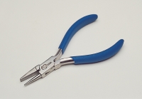 Bending Pliers, Round/Flat Nose Looping Pliers, 5 Inches||PLR-750.35