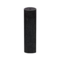 Unmounted Silicone Polisher, Cylinder, Black, Medium Grit, 100 Pack||POL-321.20