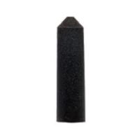 Unmounted Silicone Polisher, Bullet, Black, Medium Grit, 12 Pack||POL-330.20