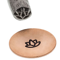 Design Stamp, Contemporary, Lotus Flower||PUN-103.28