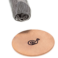Design Stamp, Contemporary, Snail||PUN-103.49