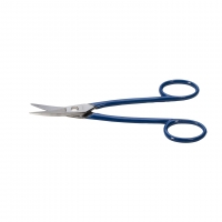 Large Loop Scissors, Straight Blade, 4 Inches
