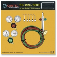 Gentec Small Torch Kits with Regulators, Oxy/Acetylene||SOL-226.00